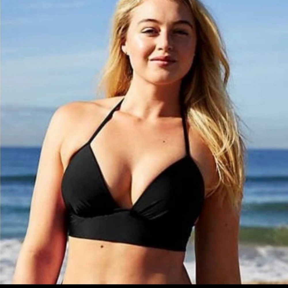 Aerie perky triangle bikini top